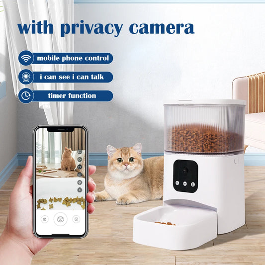 The SmartSnout Wifi Feeder & Live-Stream Camera (3L)