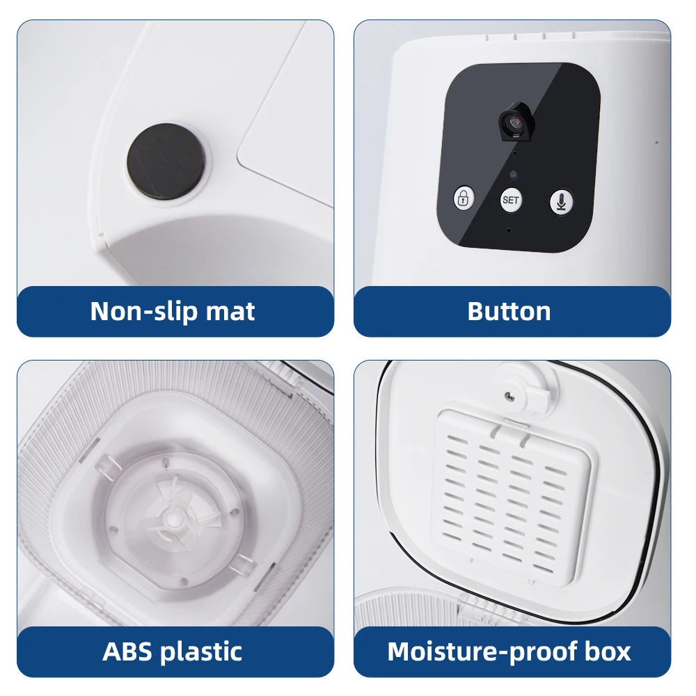 The SmartSnout Wifi Feeder & Live-Stream Camera (3L)