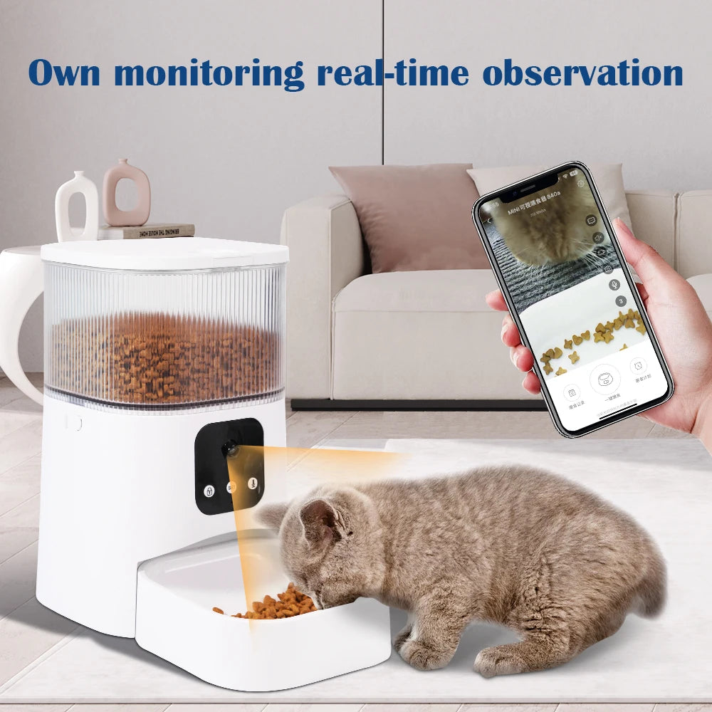 The SmartSnout Wifi Feeder & Live-Stream Camera (3L)