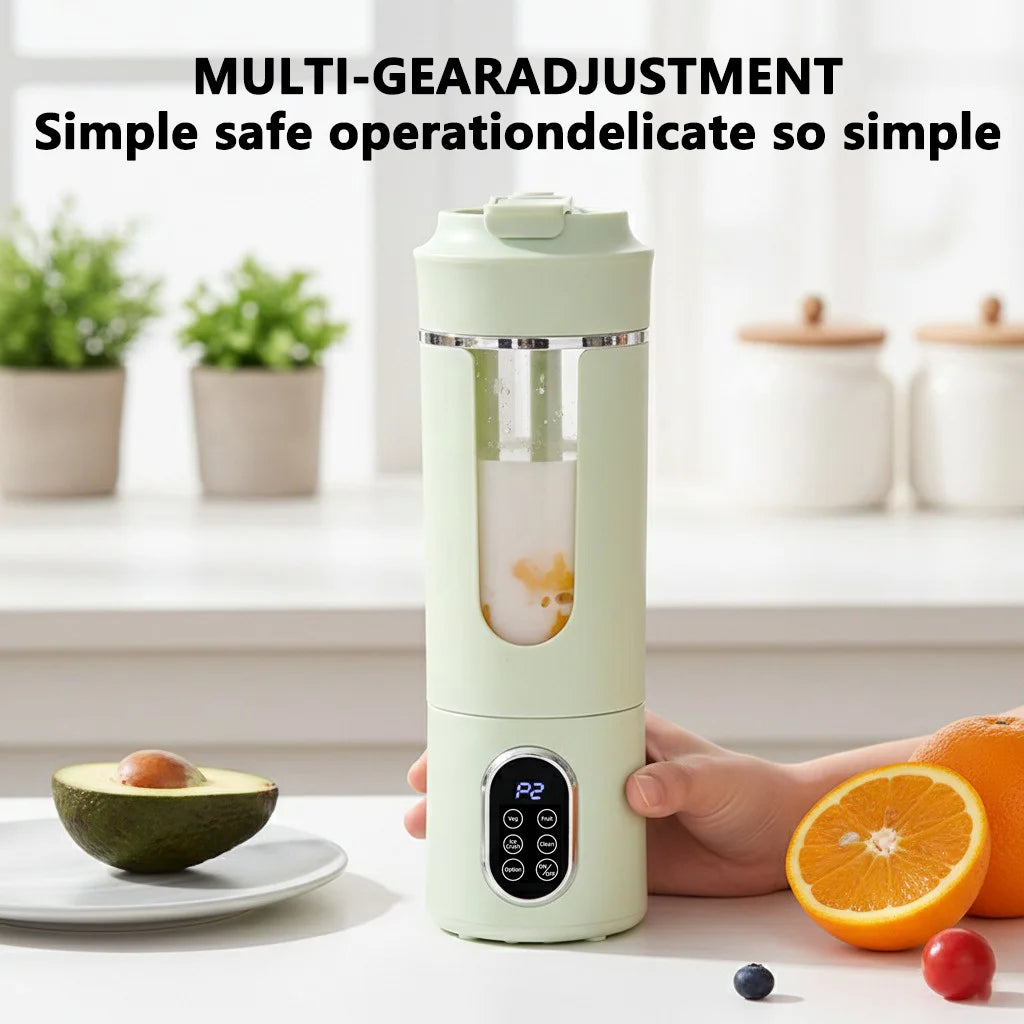 The 30-Second Energy Shortcut (Portable 12-Blade Blender)