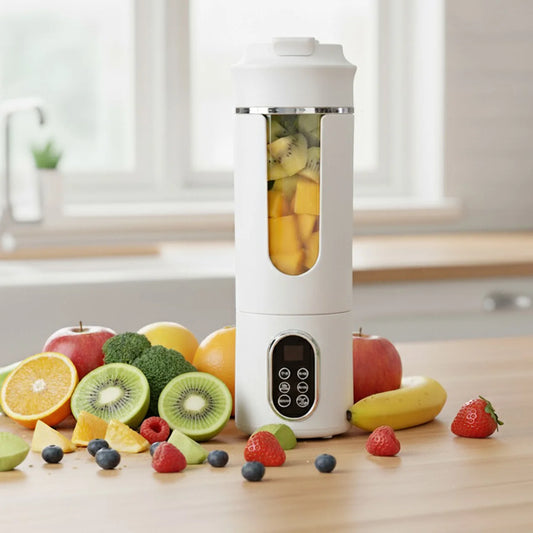 The 30-Second Energy Shortcut (Portable 12-Blade Blender)
